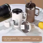 Worthbuy Double wall coffee mug